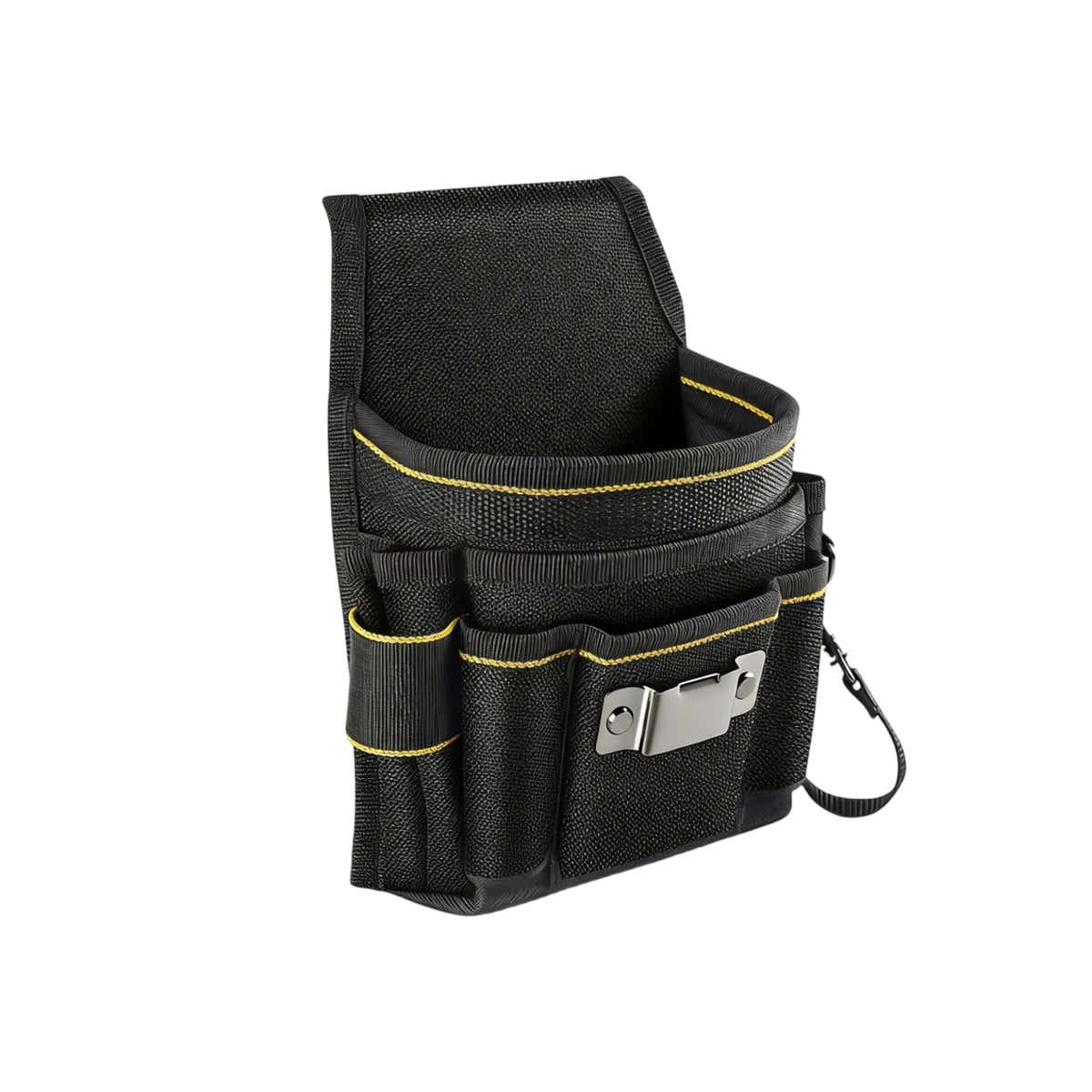 Waist Tool Pouch with Belt Heavy-Duty Tool Belt Pouch Open-Top for Construction