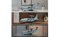 1:240 Airborne Early Warning Plane Display Aircraft Model Scale Airplane Model for Collectors, Shelf