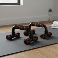 2 Pieces I-Shaped Push-up Stands Portable Push-up Stands Heavy Duty for Home Gym