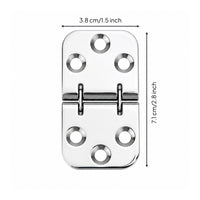 Stamped Hinge Butt Hinge Easy Installation Hinges for Boat Owners, Builders, Boats