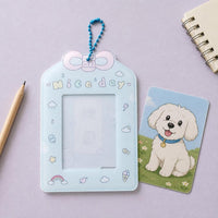 Cute Clover Puppy Cartoon Card Holder & Protector for Guka & Gudisk