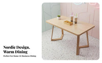 Nordic design Canteen Dining Unit Economical Cafe Table and Chairs Modern Design Restaurant Seating Easy to Clean for Business Owners, School Administrators, Office Managers, Fast Food establishmentlet, Bistro, eatery, Lounge