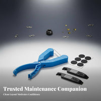 Rim Protection Two-Wheeler Tire Changing Tool Non-Marring Bike Tire Installation Pliers Labor-Saving for Cyclists, Home Maintenance