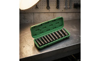 10 Pieces Wrench Socket Kit High-Carbon Steel Hex Socket Wrench Set Molded Slots