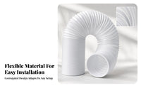 Corrugated Portable Air Conditioner Exhaust Hose