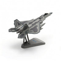 1:72 Scale F-22 Predator Model Die-Cast Aircraft Model with Stand Static Collectible for Enthusiasts