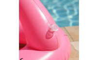 Anti-Rollover Flamingo Pool Inflatable Oversized Design Inflatable Flamingo Inflatable Thickened Material for Adults, Kids, Beach