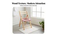 Removable pail Bedside Commode Chair Portable Wooden Toilet Stool with Pail Stable and long-lasting Bathroom Aid Easy to Clean for Seniors Women, Post-Surgery Patients, Home, Bedroom