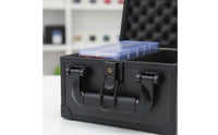 Aluminum Card Storage Box High Capacity Graded Card Carrying Case Hard Shell Slab Case Sturdy Duty Lockable for Travel