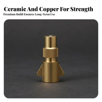 Rust and High Pressure Spray Nozzle Easy Installation High-Pressure Atomizing Nozzle for Farmers, Farming