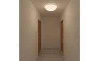 Flame Retardant Round Ceiling Light Shade Easy Installation Dome Lampshade Simple Design for Hallway, Balcony, Corridor