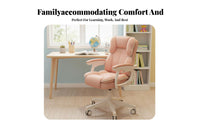 Ergonomic Design Adjustable Swivel Desk Chair Sturdy Construction children's Furniture Easy Assembly Study Seat Reclining Backrest for Students, Teenagers, Teens, Bedroom, Home