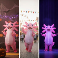 Inflatable Axolotl Costume Adult Axolotl Costume Funny for Adults, Halloween, Cosplay, Carnival