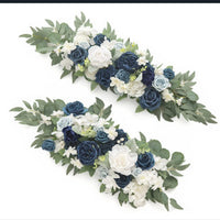 Two-Piece Arch Flower Set for Wedding Entrance Decoration