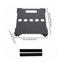 Guitar Pedal Board Adjustable Feet Modular Pedalboard Carry Handle Instrument Accessory for Guitarists