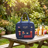 Insulated Lunch Bag Zippered Lunch Bag Sturdy for School, Commuters