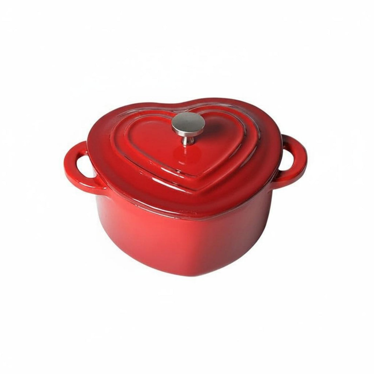Enameled Cookware with Lid Enameled Cast Iron Casserole with Lid Heat-Retaining Dutch Oven for Couples, Home Cooks, Kitchen