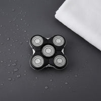 5 Groomer Head Smooth Five-Head Shave Rotary Groomer Personal Care Accessory for Shower