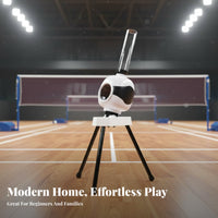 Automatic Badminton Serving M Electric Hine Fixed Point Serve Portable Shuttlecock Launcher Indoor Outdoor Use Automatic Shuttlecock Pitcher