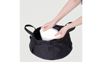 Collapsible Basin Carry Handles Folding Basin Household Container Space-Saving Easy to Clean