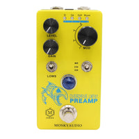 Compact Guitar Effects Pedal Pedalboard-Friendly Guitar Pedal with Metal Enclosure Sturdy Stompbox Portable for Guitarists, Live Stage, Recording Studio