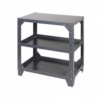 High Load Capacity Heavy Duty Tool Cart Thickened Steel Plate 3 Tier Rolling Tool Cart Long-Lasting Construction 3-Tier Rolling Trolley Spacious Storage for Technicians, DIY Enthusiasts, Garage, Warehouse, Repair Shop, Job Site
