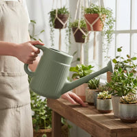 Lightweight Watering Can with Long Spout Compact Watering Can with Sprinkler Head Gentle Easy to Carry for Plant Lovers, Windowsill
