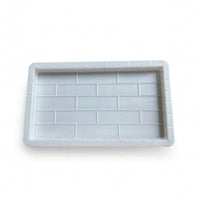 Reusable Paving Brick Mold Interlocking Concrete Mold with Brick Pattern Easy to Use Path Maker DIY for DIYers, Homeowners, Landscapers, Walkway, Yard, Courtyard