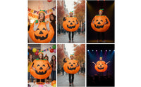 Pumpkin Costume Cute Inflatable Costume Lightweight Bodysuit for Halloween, Stage Performances