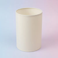Light Shade with Grid Linen Texture for Table Lamp, E27 Fitting Lampshade for Bedroom PVC Reinforced Textile Construction