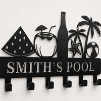 Metal Coat Hooks, 4 Wall Hooks in Matte Watermelon, Wall-Mounted Clothes Hooks for Guest Room & Family