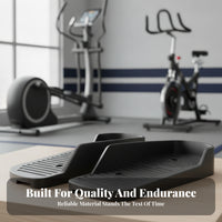 Exercise Foot Pedal Textured Grip Surface Workout Gear Raised Side Wall