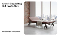 Foldable Design 4-in-1 Folding Sleeper Easy to Fold transformable Ottoman Sleeper firm-density Foam padding Sofa Bed No Assembly Required for Office Workers, Apartment Dwellers, Students, Small Spaces, Living Room, Bedroom