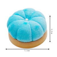 Easy to Clean Pumpkin Pin Cushion Soft Feel Soft Pin Cushion Sewing Accessory for Crafters