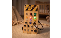 Wooden Busy Board Interactive Busy Board with Switches Long-Lasting Learning Toy Compact for Toddlers, Kids