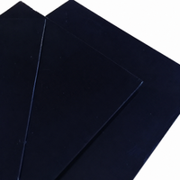 HDPE Geomembrane Pond Liner 1.0mm, Black Waterproof Pond Sheet, Tear-Resistant Lining Membrane for Garden Ponds & Fish Farms, Matte Surface