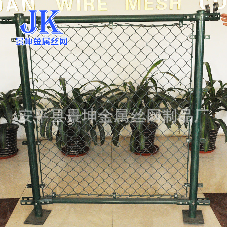 Hot-Dip Galvanized Chain Link Fence for Sports Fields
