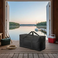 Inflatable Boat Storage Storage containerResistant Inflatable Boat Carry Bag Reinforced Straps Boating Accessory for Kayakers