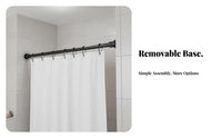 Drill Telescopic Rod Easy Installation No Drill Curtain Rod Versatile Adjustable Closet Hanging Bar for Students, Washroom, Balcony, Doorway