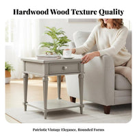 Tripod Base Side Table Light Luxury aesthetic Household Furniture Vintage Inspired Sturdy Construction for Apartment Dwellers