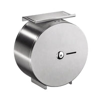 Center-Pull Toilet Paper DispenserSheet-per-Usagea-Wall-Mounted-Mounted Toilet Paper Dispenser Stainless Steel Holder for Restrooms, Guest Bathrooms