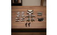 RC Car Upgrade Kit Lightweight RC Car Parts with Shock Absorbers Adjustable Hardware for Wltoys 1/28 Garage Tuning