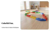 Sensory Balance Path Non-Slip Surface Interactive Stepping St Single S Toy Sturdy Construction Wavy Walkway Toy for Young Children, Preschoolers