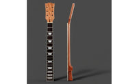 LP Guitar Neck White Trapezoid Inlay LP Style Neck Precision Fretwork Music Instrument Part for Luthiers