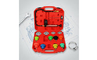 Universal Radiator Test and Refill Air Removal Tool Pocket Removal Cooling System Vacuum Refill Tool Includes Storage Case Radiator Pressure Tester