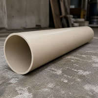 PPH Large Diameter Pipe for Drainage, Sewage, and Chemical Applications - High Temperature Resistant PPH Pressure Pipe