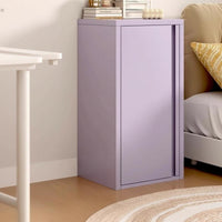 vivid Cheerful hues Single-Door Locker Cabinet Rounded Corners Cartoon creature Cupboard Easy to Clean children's Furniture sturdy for young children, Students, Bedroom, Playroom, Living Room, Office
