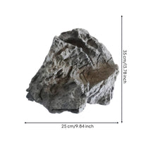 Artificial Stone with Hanging Line Lightweight Hanging Rock Accent for Interior Designers, Indoor Landscaping, Shop Decoration