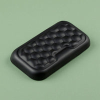 Honeycomb Texture Memory Foam Wrist Rest Quilted Keyboard Wrist Rest Curved Edges Computer Accessory for Office, Typing