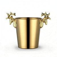 Ice Bucket Portable Ice Bucket with Handles Rust-Resistant Beverage Chiller for Hosts, Parties